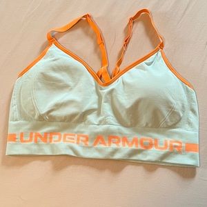 Women's UA Seamless Low Long Sports Bra Sz Lg